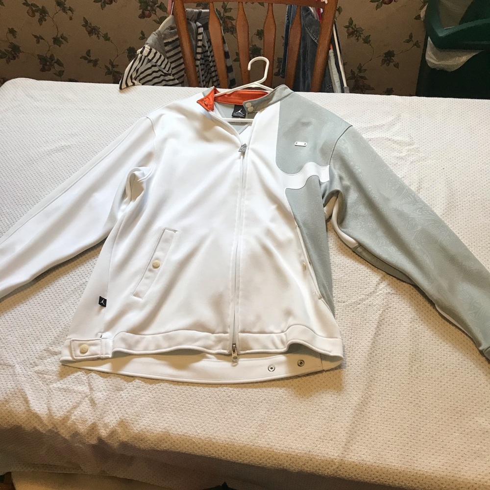 Jordan jacket with sweet championship designs